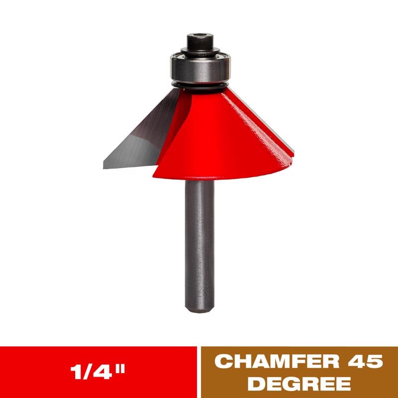 CHAMFER RTR BIT 1-3/4"D