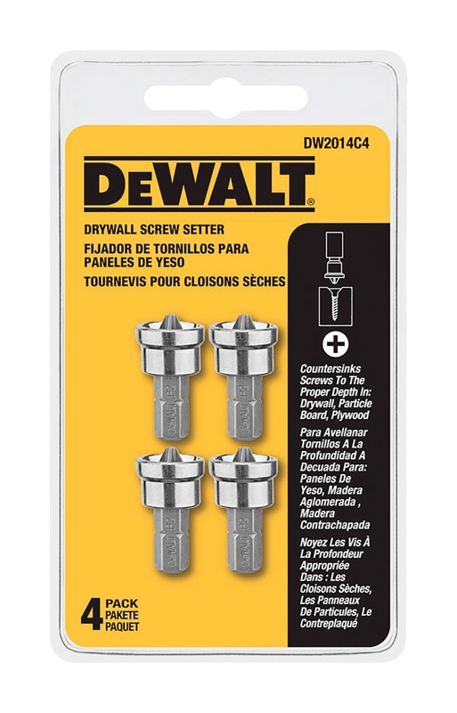 SCREW SETTR DRYWL PH 4PC