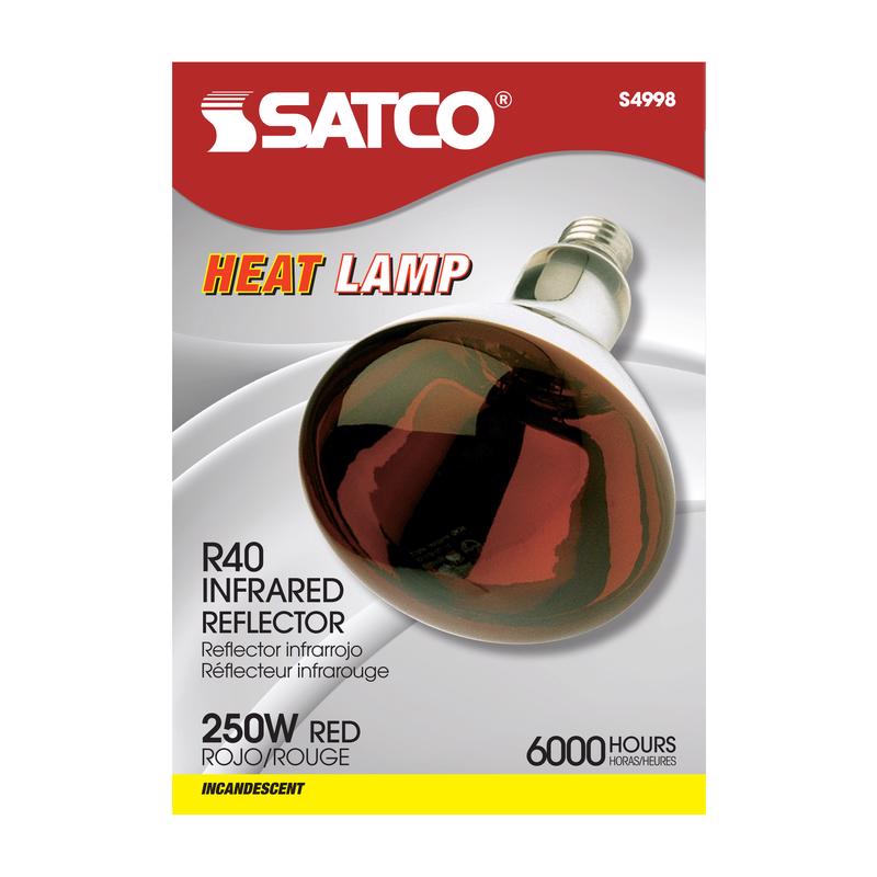 HEAT BULB INCAN RED 250W