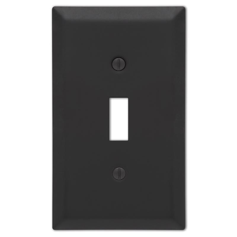 WALLPLATE CNTURY 1T BLK