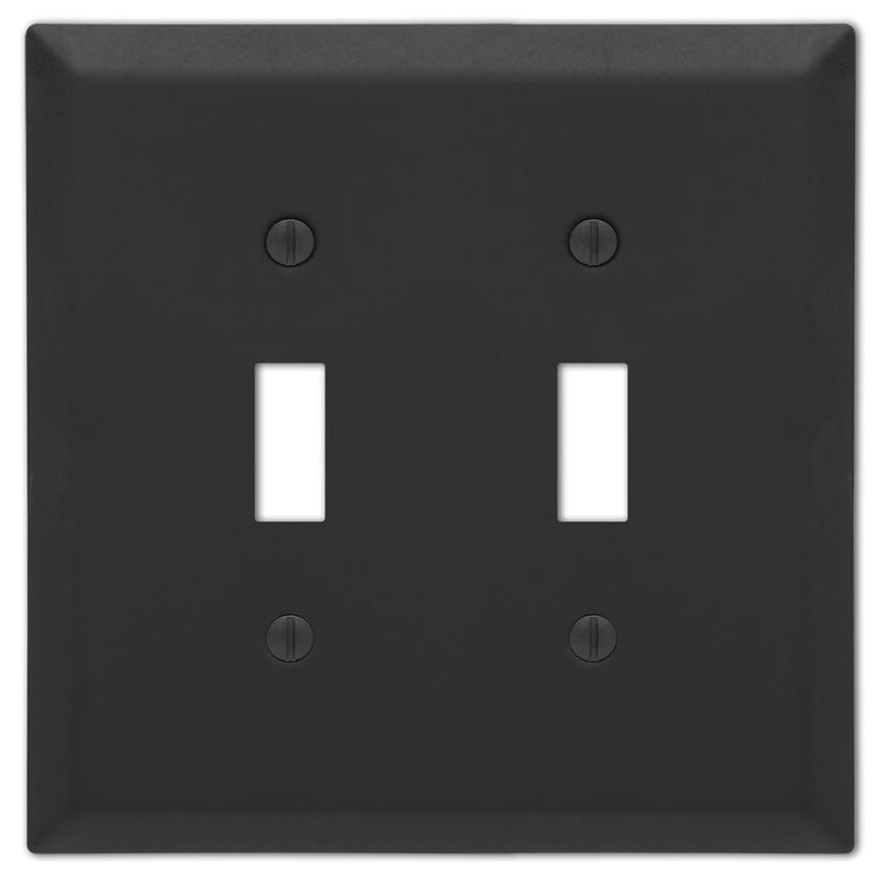 WALLPLATE CNTURY 2T BLK