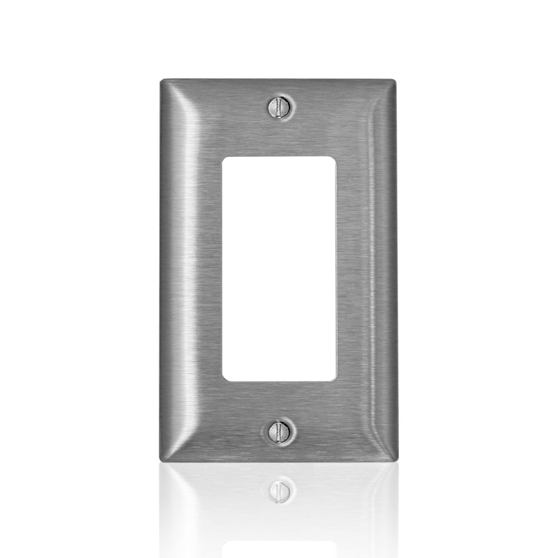 WALLPLATE 1G DECORA SS