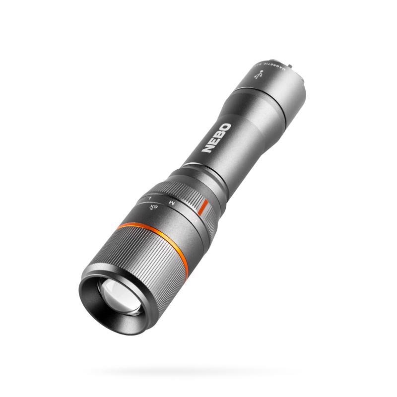 LED FLASHLIGHT 1000L BLK