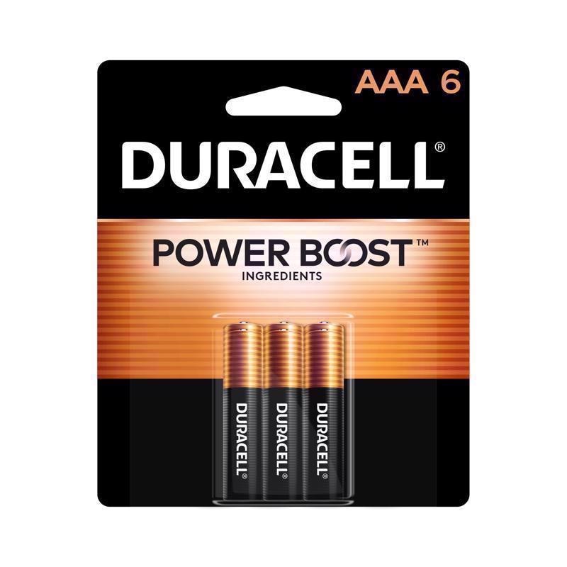 BATTERY ALKALINE AAA 6PK