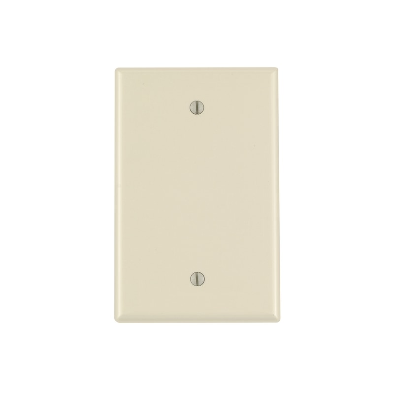 WALLPLATE 1G MID BLNK IV