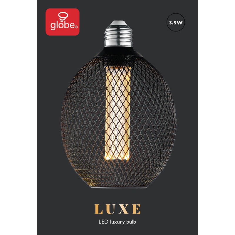 FLM LED G40 E26 BLK 40W