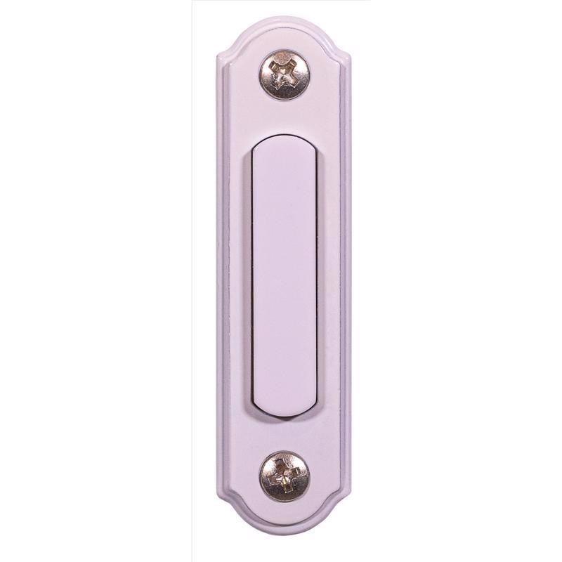 PUSHBUTTON DOORBELL WHT