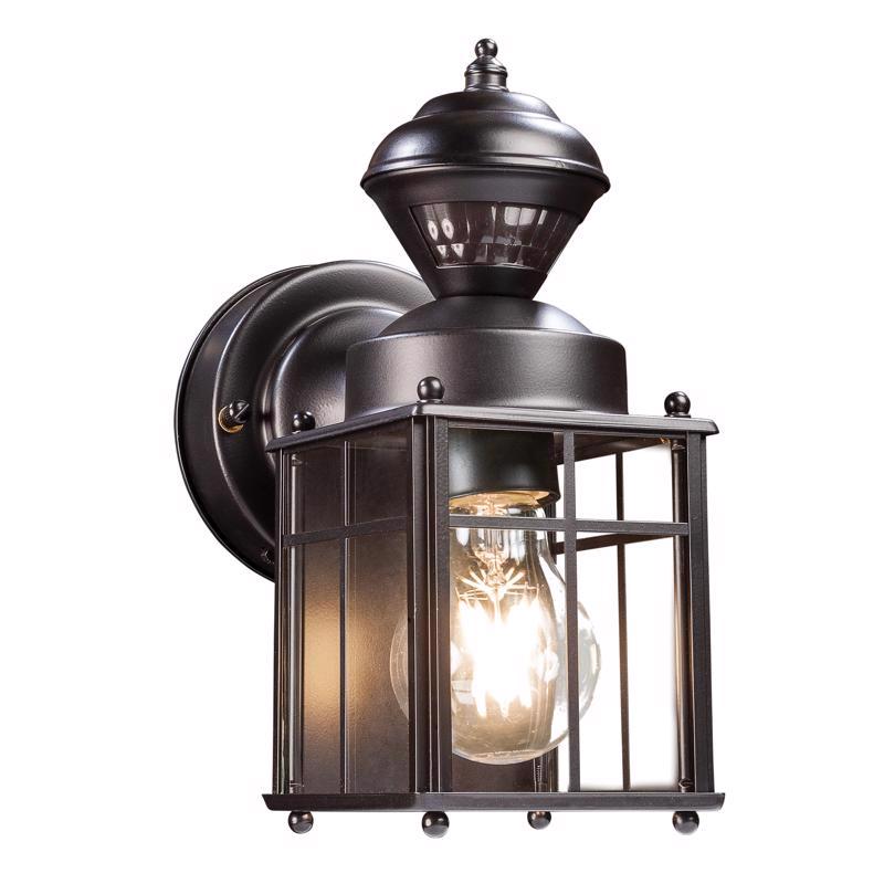 WALL LANTERN BLK 9.5"