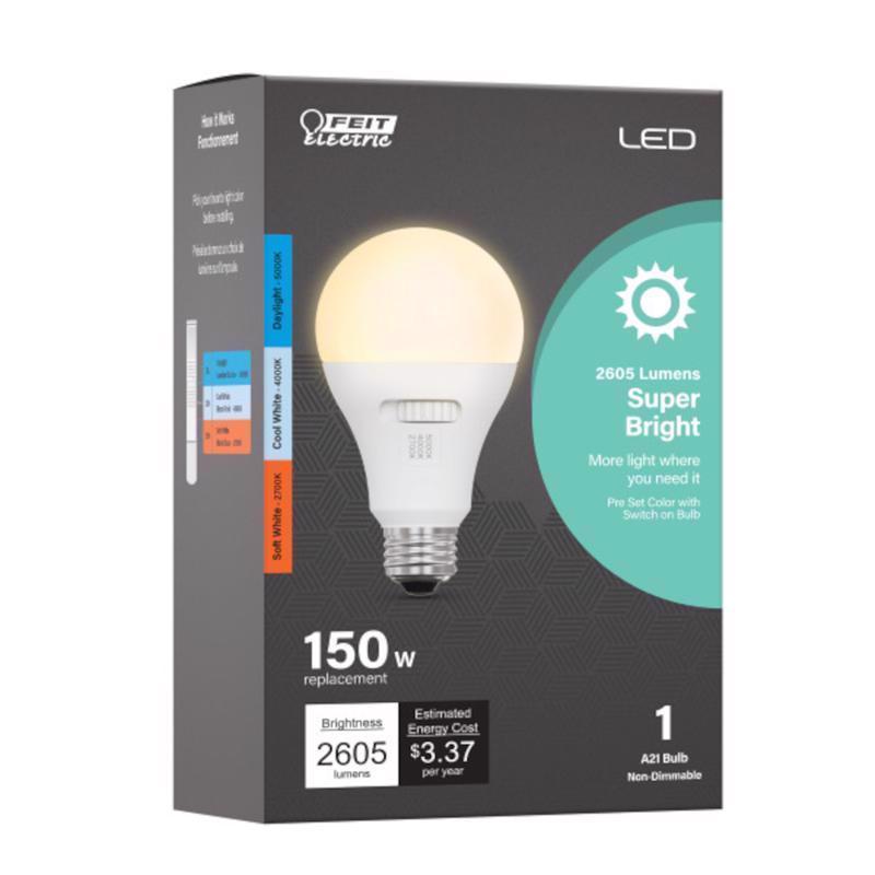 LED BULB A21 28W 1PK
