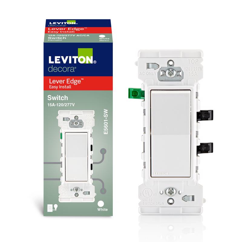 ROCKR SWITCH WHT 15A 1PK