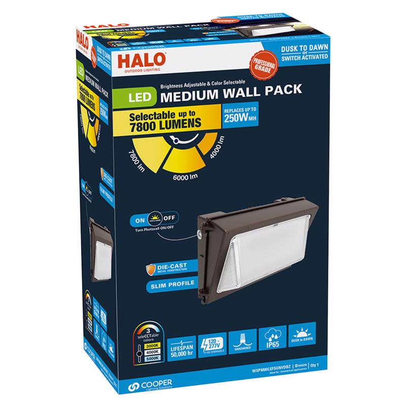 LED SCRTY WAL LGHT 7800L