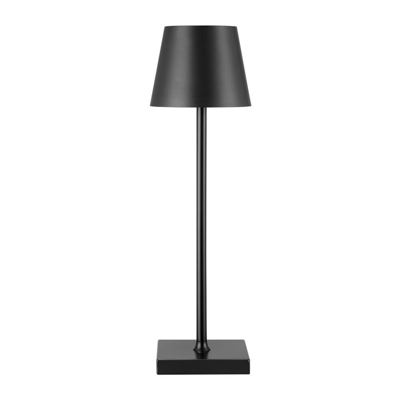 TABLE LAMP MTL BLK 150LM