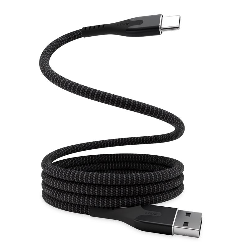 CABLE USB-A/USB-C BLK