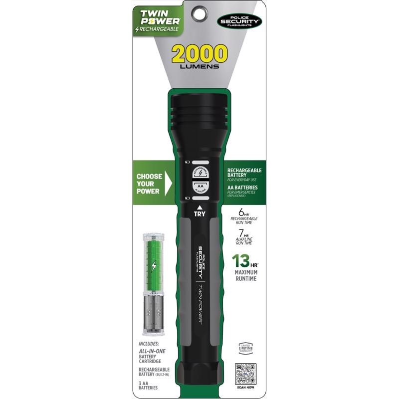 FLSHLGHT LED BLCK 2000LM