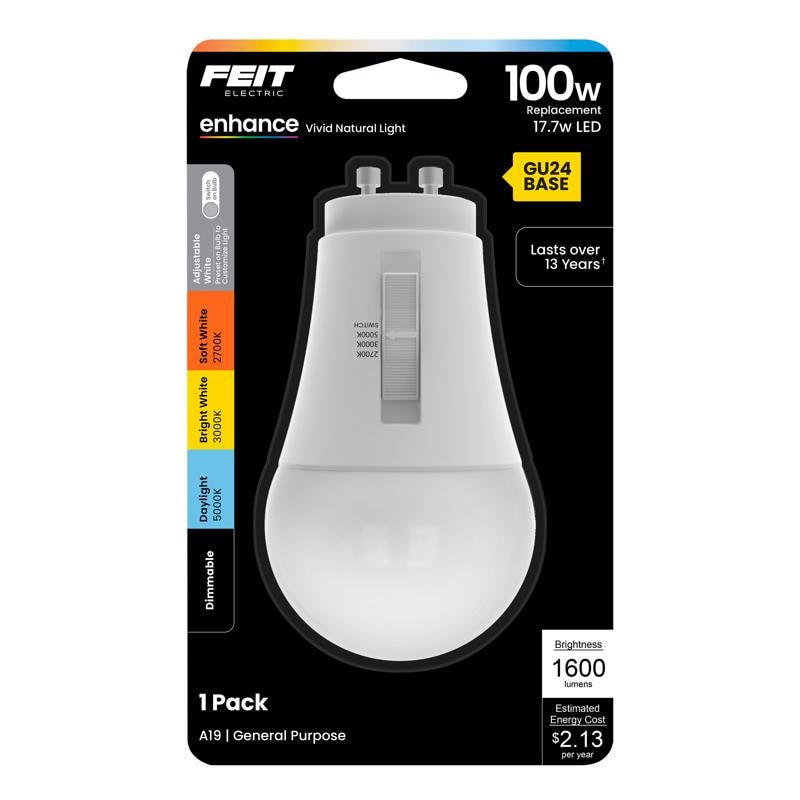 LED DIM GU24 A21 27K/3K/