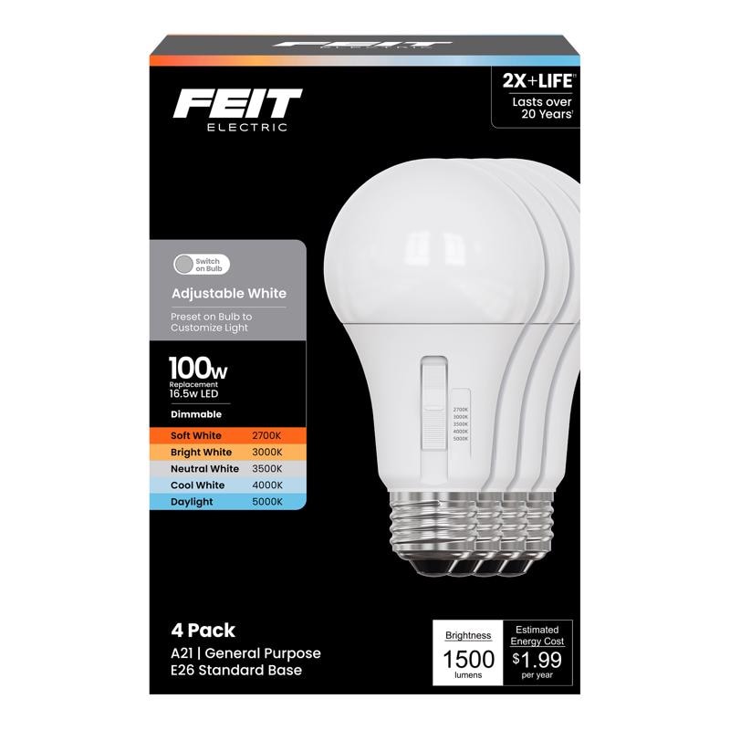 FT LED A21 AW 100W 4PK