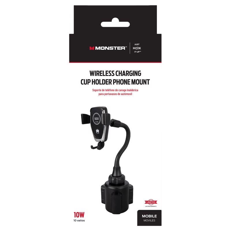 WRLSS CHRGR/PHN HLDR BLK