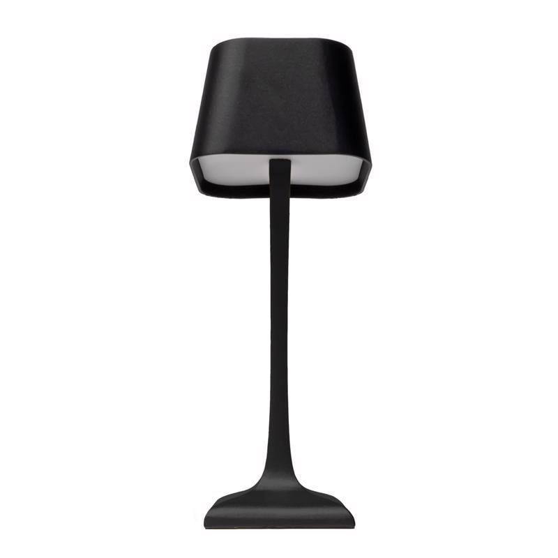 TBL LAMP BTRY BLK 4.92"
