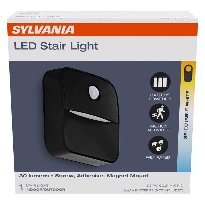 STR LGHT LED BLK 30LM