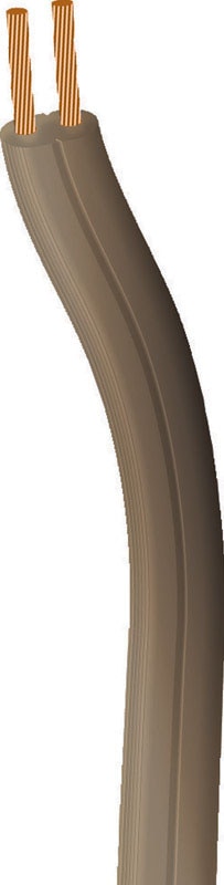 WIRE LAMP 18/2 SPT-1 BRN