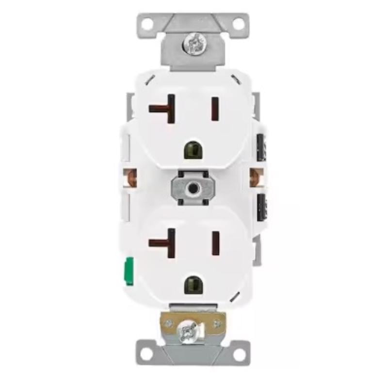 OUTLE WHT INDR 20AMPS