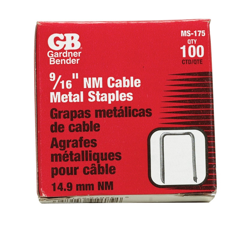 STAPLE MTL9/16X1.25BX100