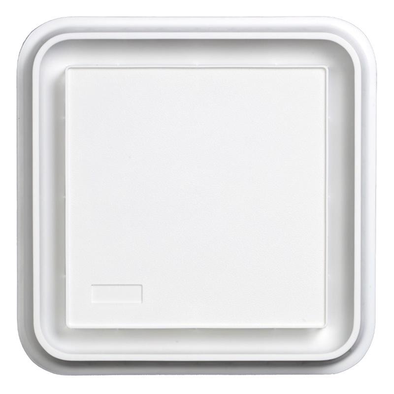 GRILLE BATH FAN PLAST10"