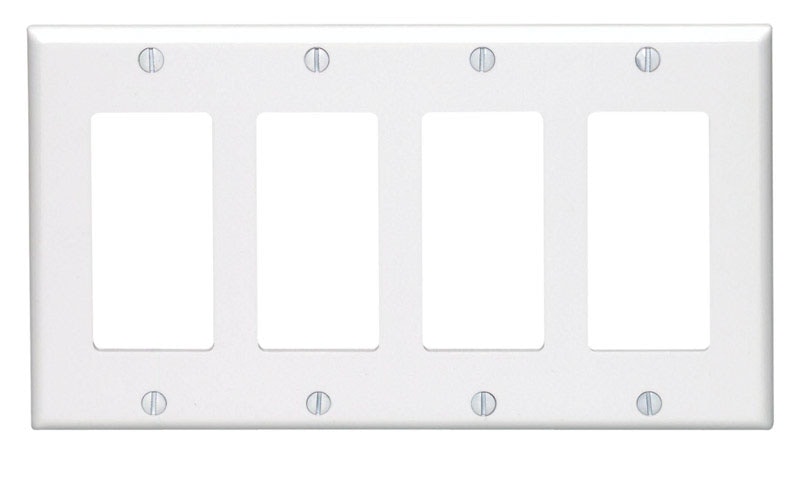 WALPLAT 4G GFI DECOR WH