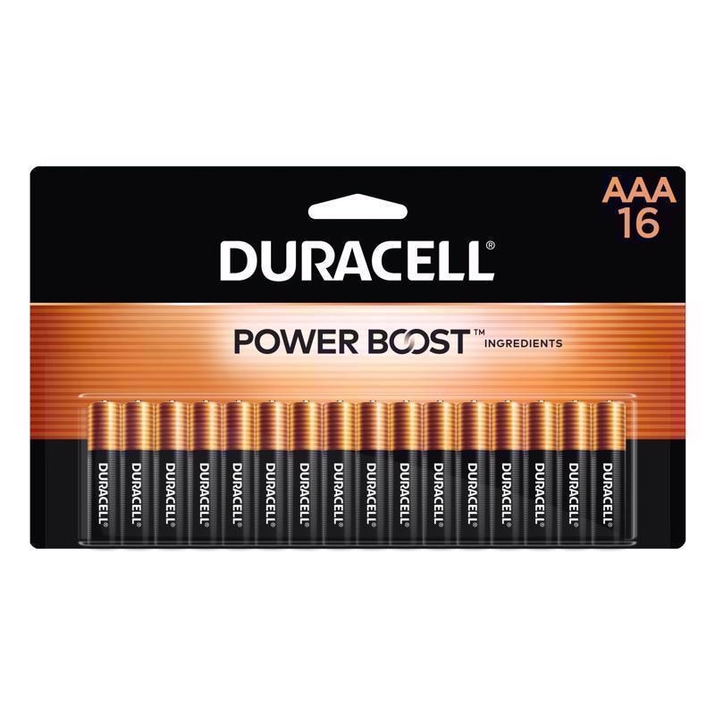 BATTERY ALKALINE AAA16PK