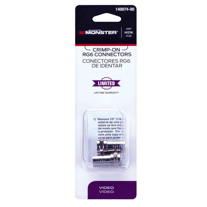 COAXIAL CONECTOR RG6 SLR