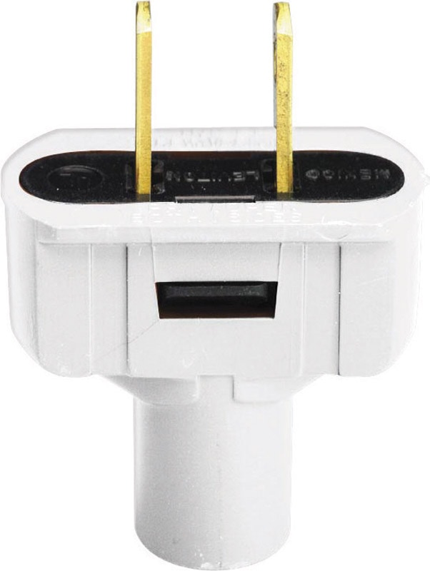 SHORT FLAG PLUG 15A WHT
