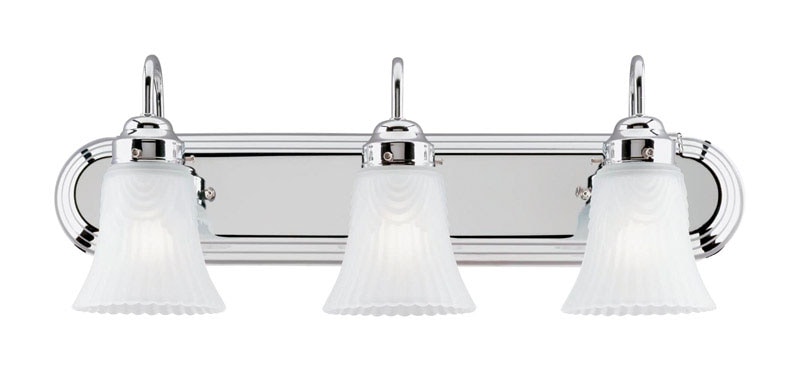 WALL BRACKET 3LT CHROME