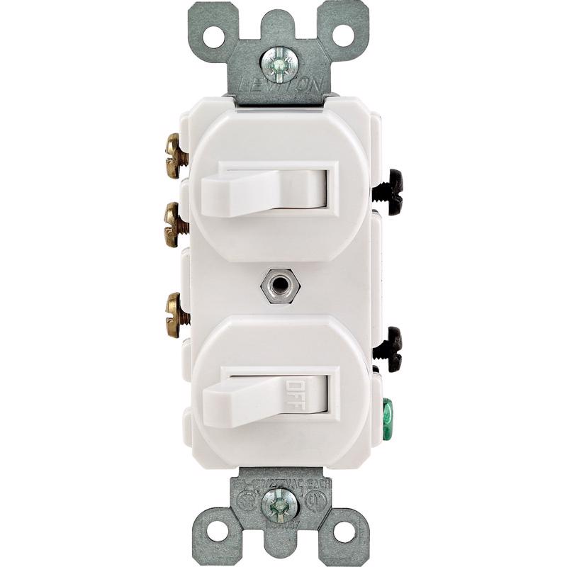 3WAY SWITCH SP 15A WHT