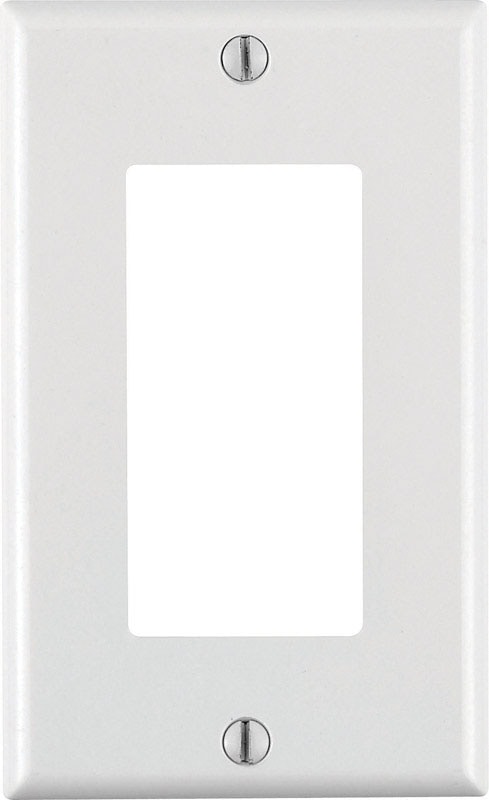 DECORA WALLPLATE 1G WHT