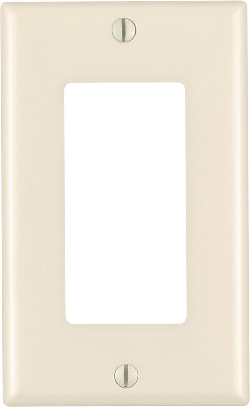 WALL PLATE ALMOND 1G