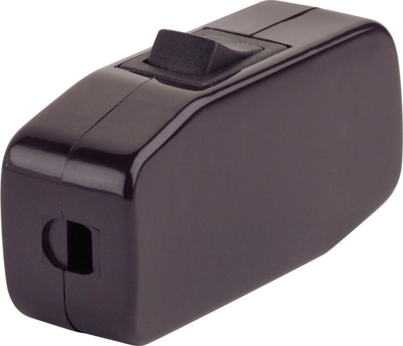 LAMP CRD SWTCH PLSTC BRN