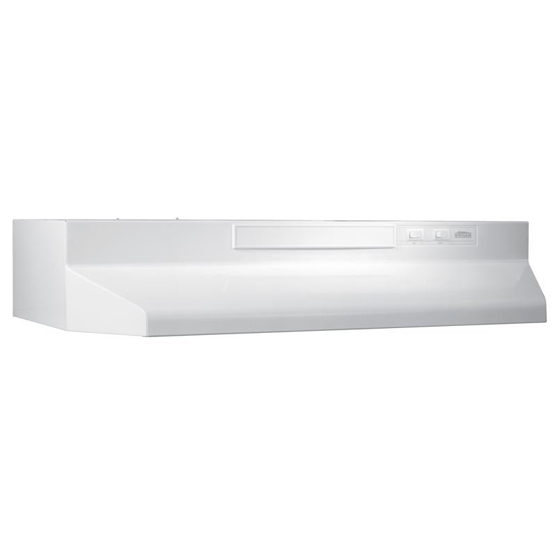 WHITE RANGE HOOD 36"