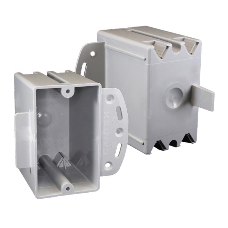 OUTLET BOX 1G PVC 20CU