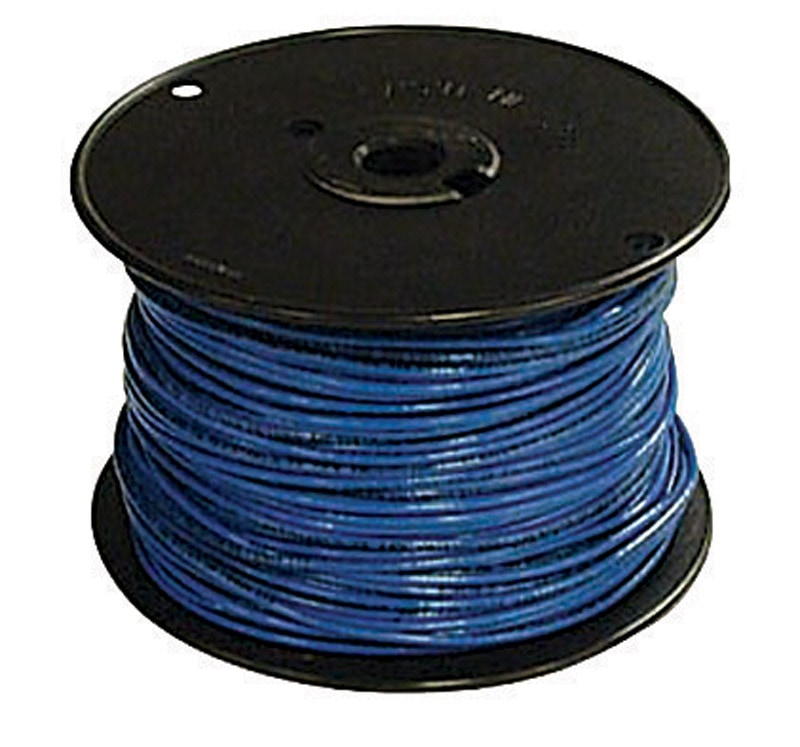 WIRE14 THHN 500 STR BLU