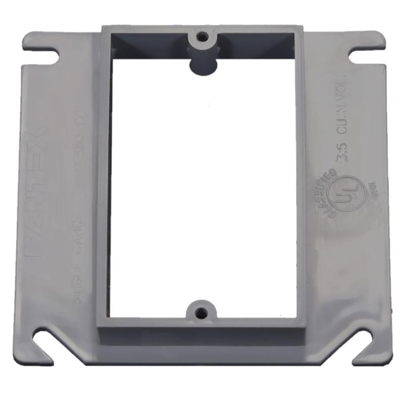 COVER SWITCH PVC SGL1/2"