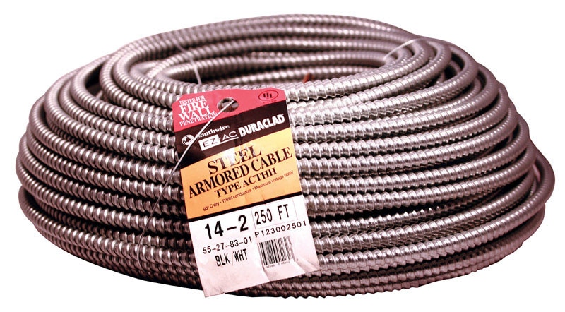 CABLE AC 14-2 STEEL 250'