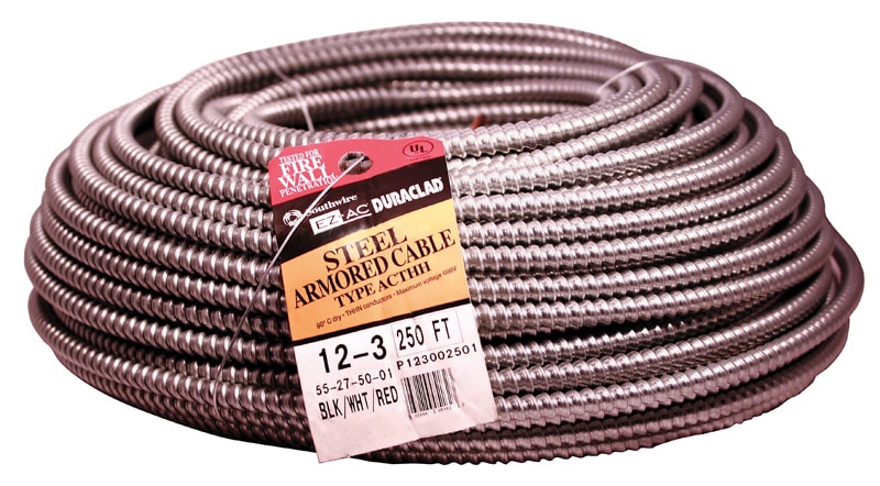 CABLE AC 12-3 STEEL 250'