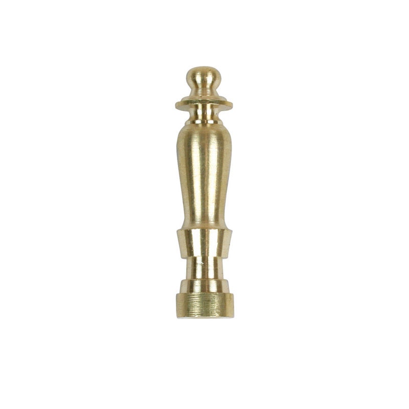 FINIAL 2" BRASS PK/1