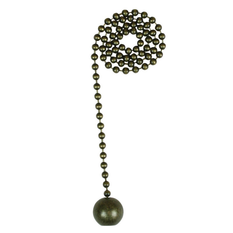PULL CHAIN ANT BR 12"