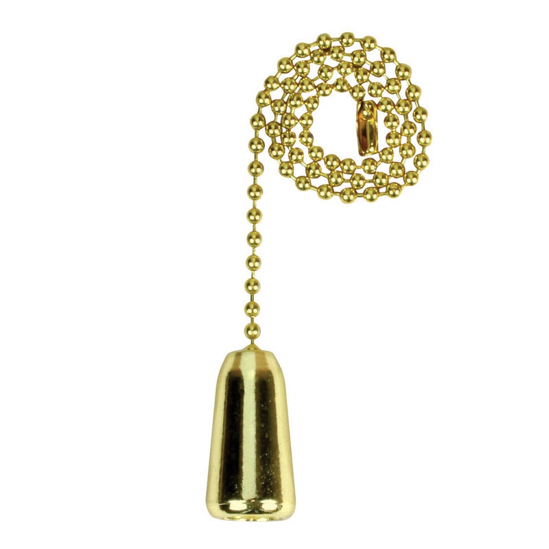 PULL CHAIN BRASS TEAR DR