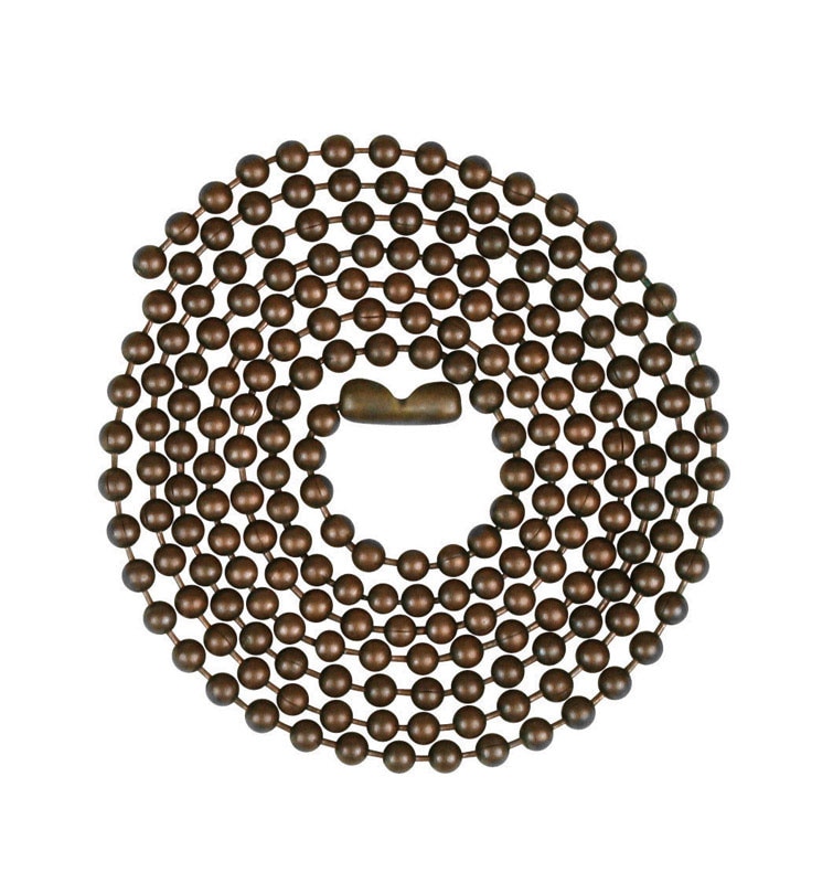 BEADED CHAIN #6 RUSTIC