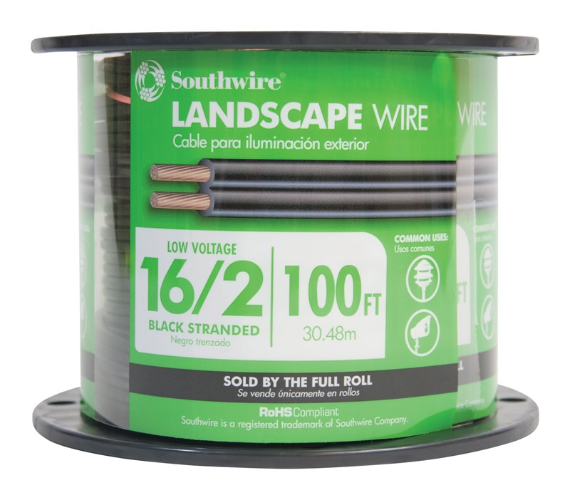 WIRE LANDSCP16-2 LV 100'