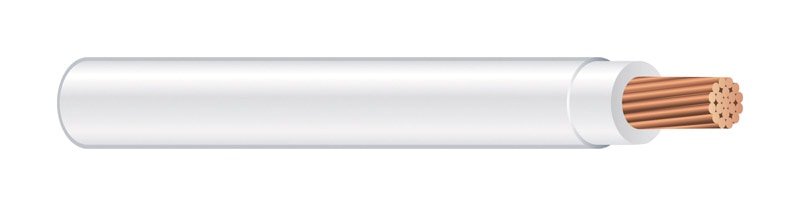 THHN WIRE STR14G WHT 50'