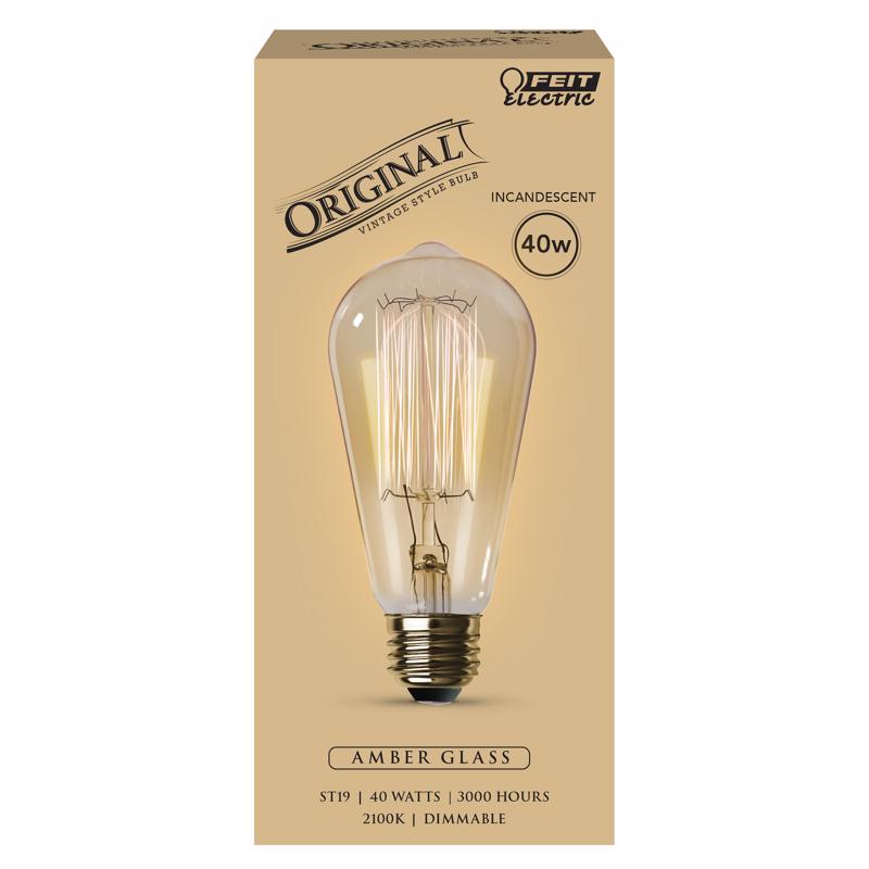 BULB VINTAGE 40W EDISON