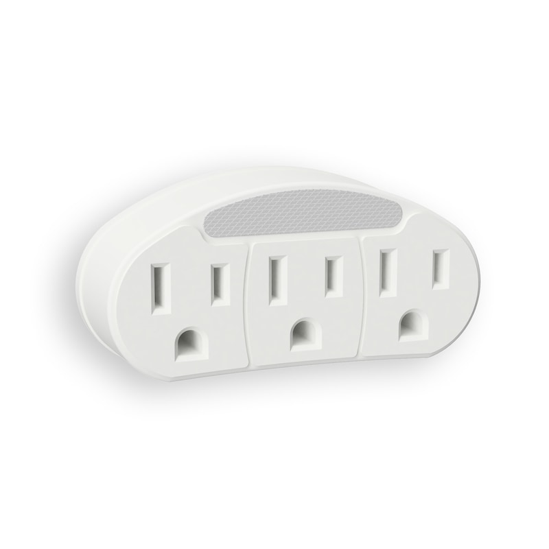 NITE LITE W/ 3 OUTLETS
